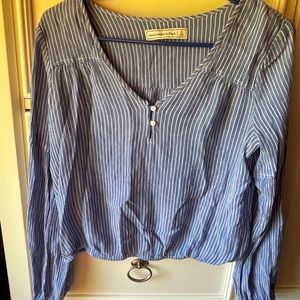 Abercrombie long sleeve shirt size small